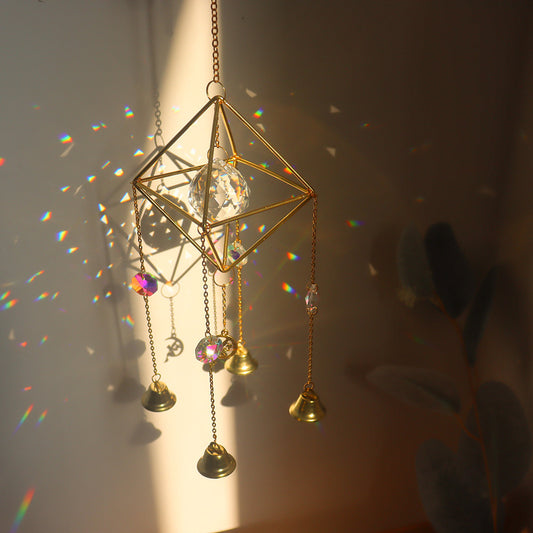 Crystals Big Wind Chime Prism Sun Light Catcher