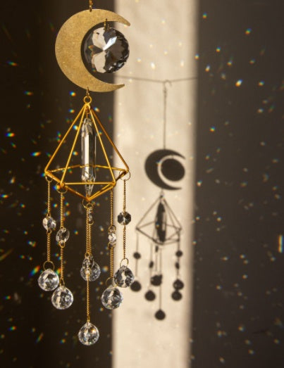 Crystals Big Wind Chime Prism Sun Light Catcher