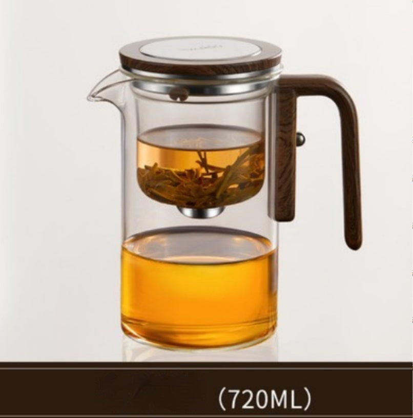 Tea Water Separation Full Glass Teapot Tea Set