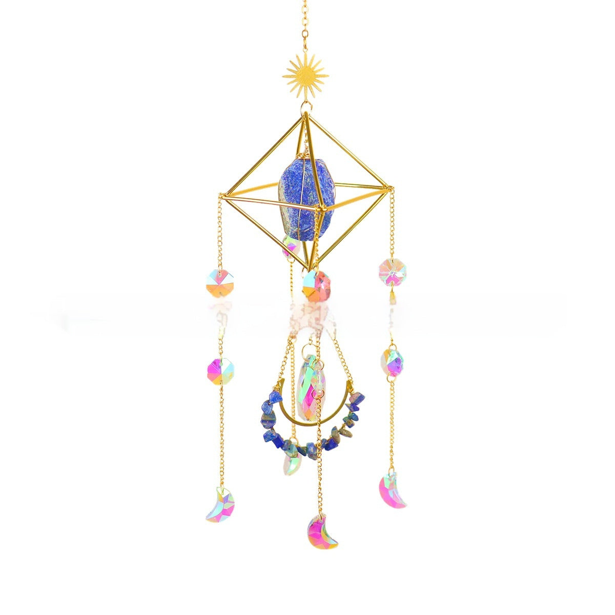 Crystal Sun Catcher Hanging Aurora Gem