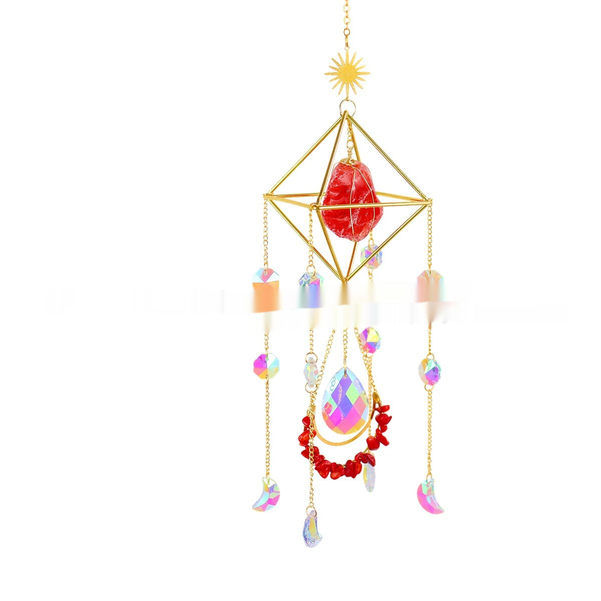 Crystal Sun Catcher Hanging Aurora Gem